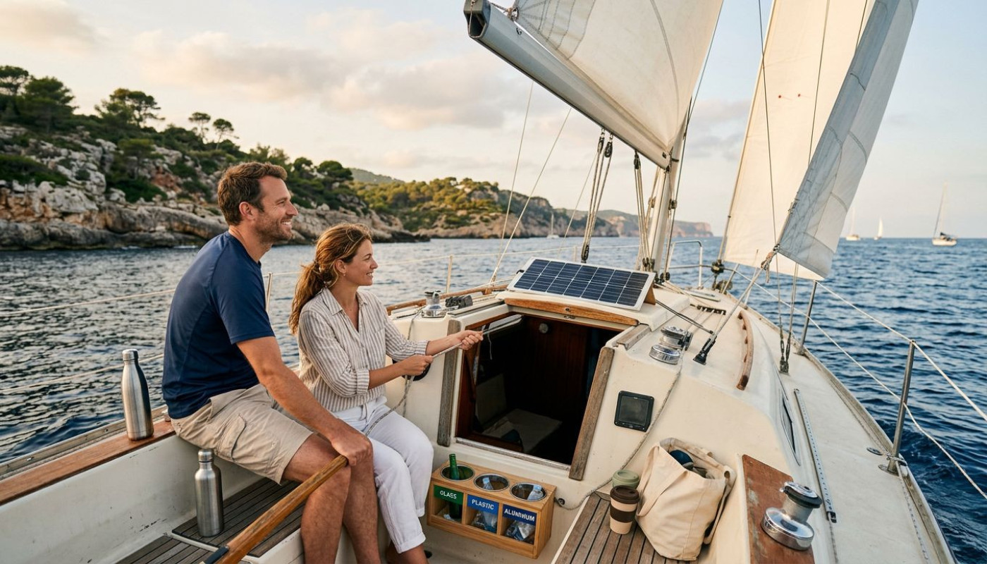 Náutica sostenible: pequeños cambios que marcan la diferencia